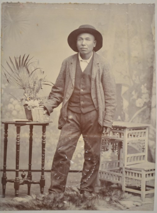 Mong Yam, 1900, taken from his immigration certificate. Courtesy of State Records Office WA, S675, Cons 527 , 1900/1034